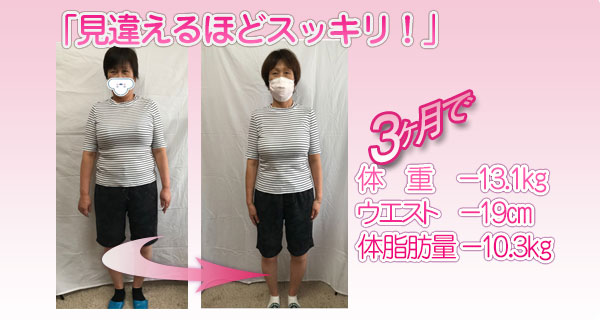 耳ツボダイエット事例
